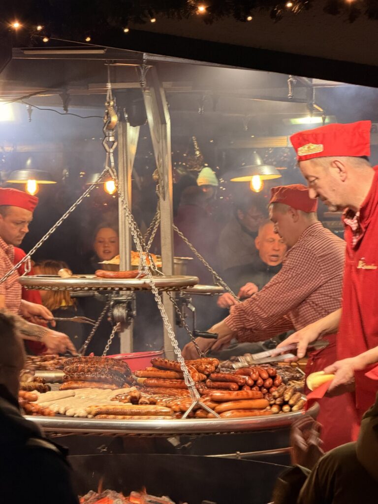Bratwurst Cologne Christmas Market
